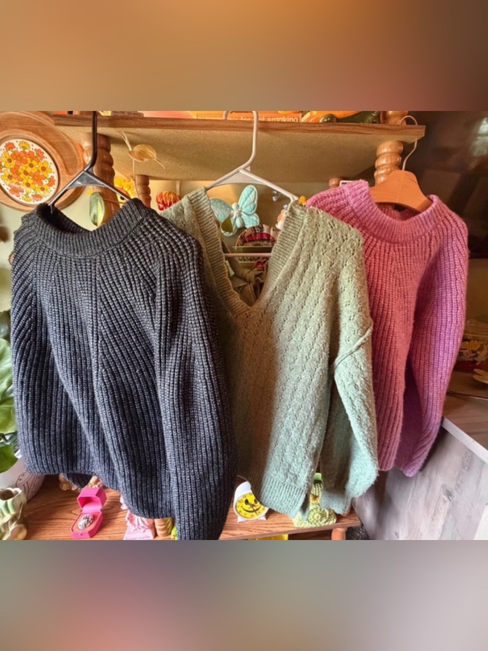 Warm Sweater Bundle of two Sezana & a Francesca’s